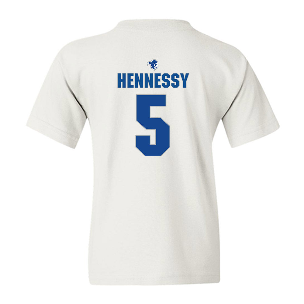 Seton Hall - NCAA Women's Soccer : Danni Hennessy - Fashion Shersey Youth T-Shirt-1