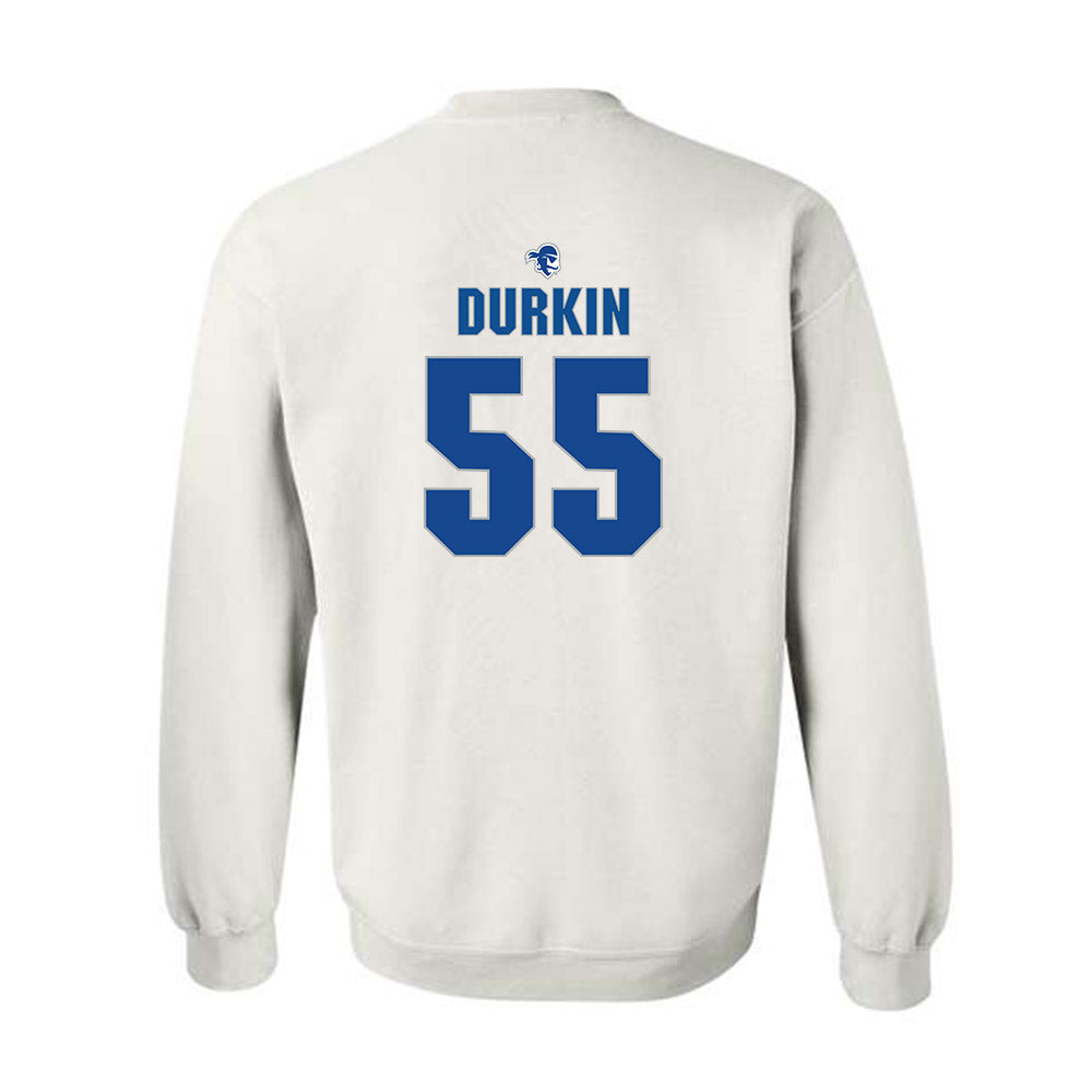 Seton Hall - NCAA Softball : Kaleigh Durkin - Fashion Shersey Crewneck Sweatshirt-1