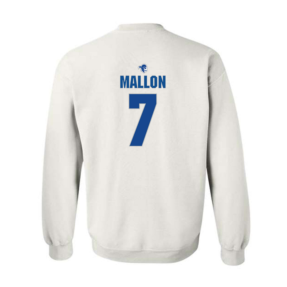 Seton Hall - NCAA Women's Soccer : Kaylin Mallon - Fashion Shersey Crewneck Sweatshirt-1