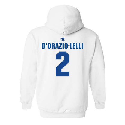Seton Hall - NCAA Softball : Violet D’Orazio-Lelli - Fashion Shersey Hooded Sweatshirt-1