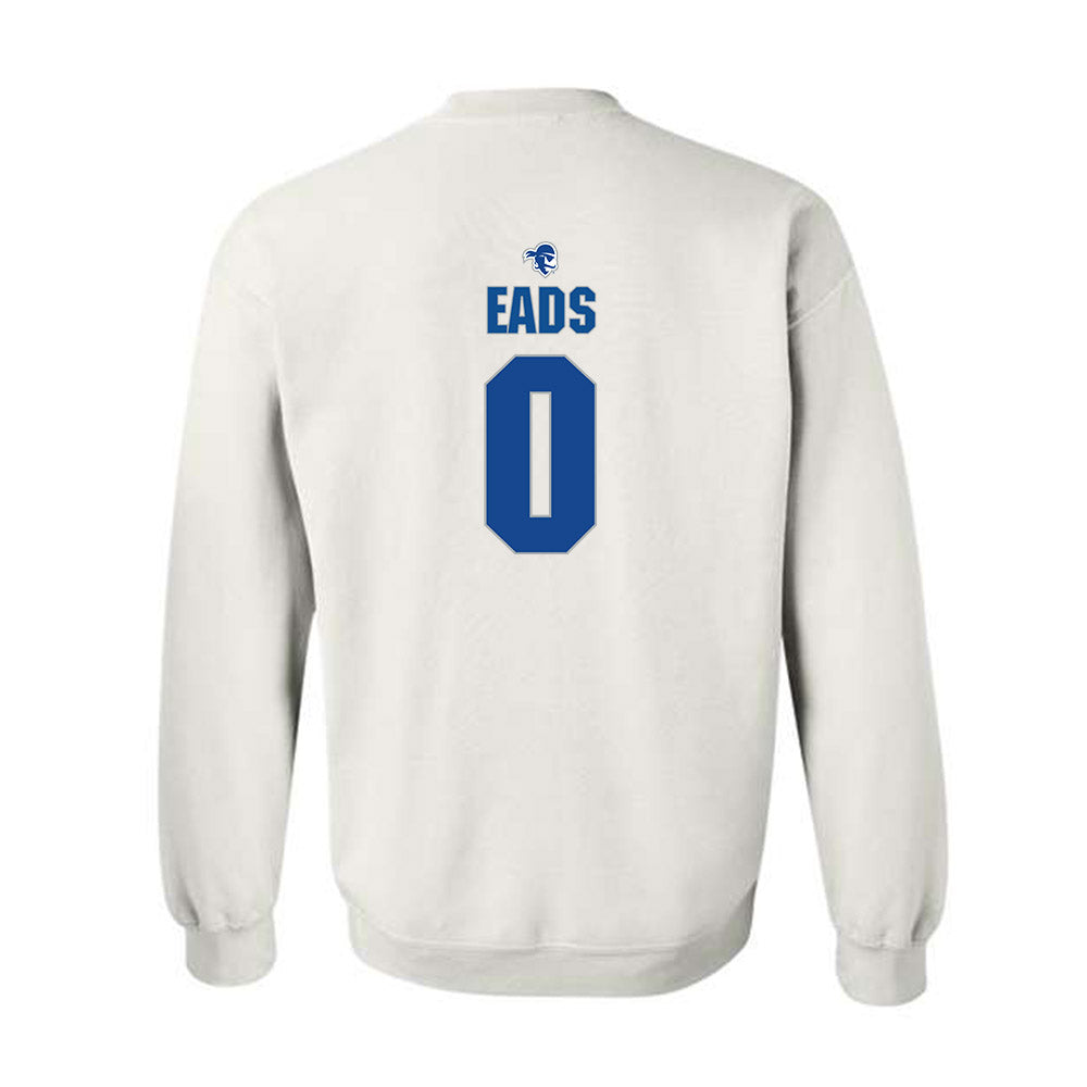 Seton Hall - NCAA Women's Basketball : Jada Eads - Fashion Shersey Crewneck Sweatshirt-1
