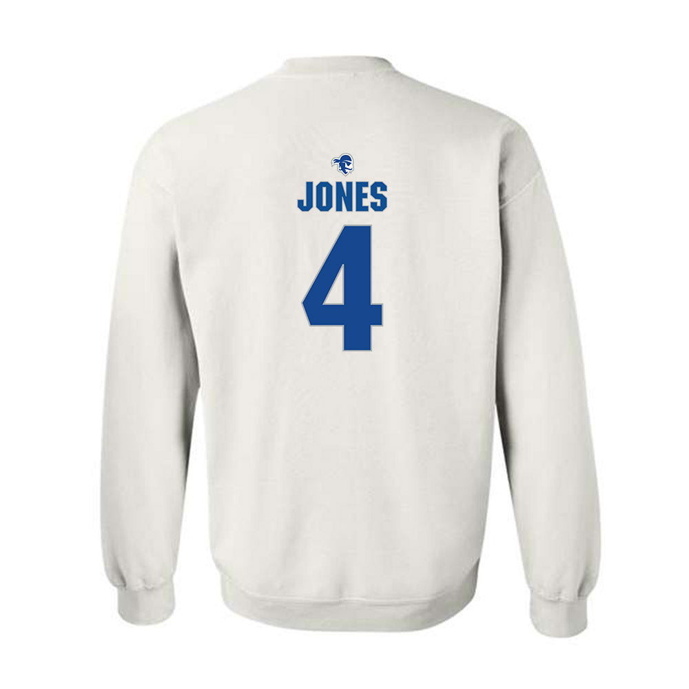 Seton Hall - NCAA Women's Basketball : Savanna Jones - Fashion Shersey Crewneck Sweatshirt-1