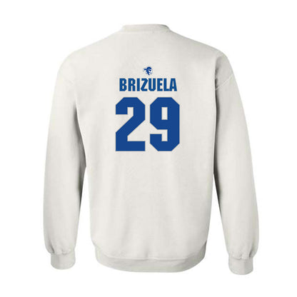 Seton Hall - NCAA Men's Soccer : Joaquin Brizuela - Fashion Shersey Crewneck Sweatshirt-1