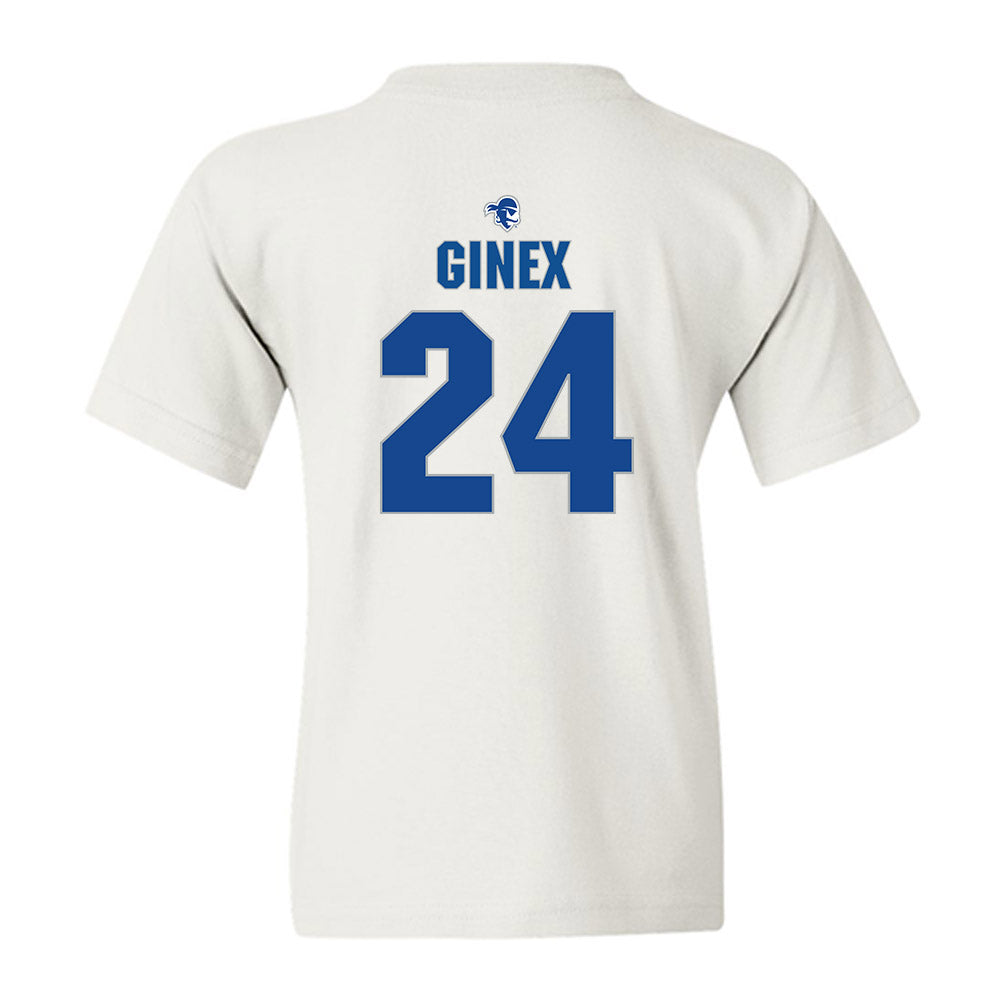 Seton Hall - NCAA Softball : Christina Ginex - Fashion Shersey Youth T-Shirt-1