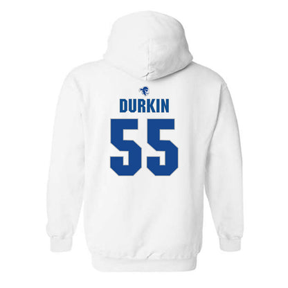 Seton Hall - NCAA Softball : Kaleigh Durkin - Fashion Shersey Hooded Sweatshirt-1