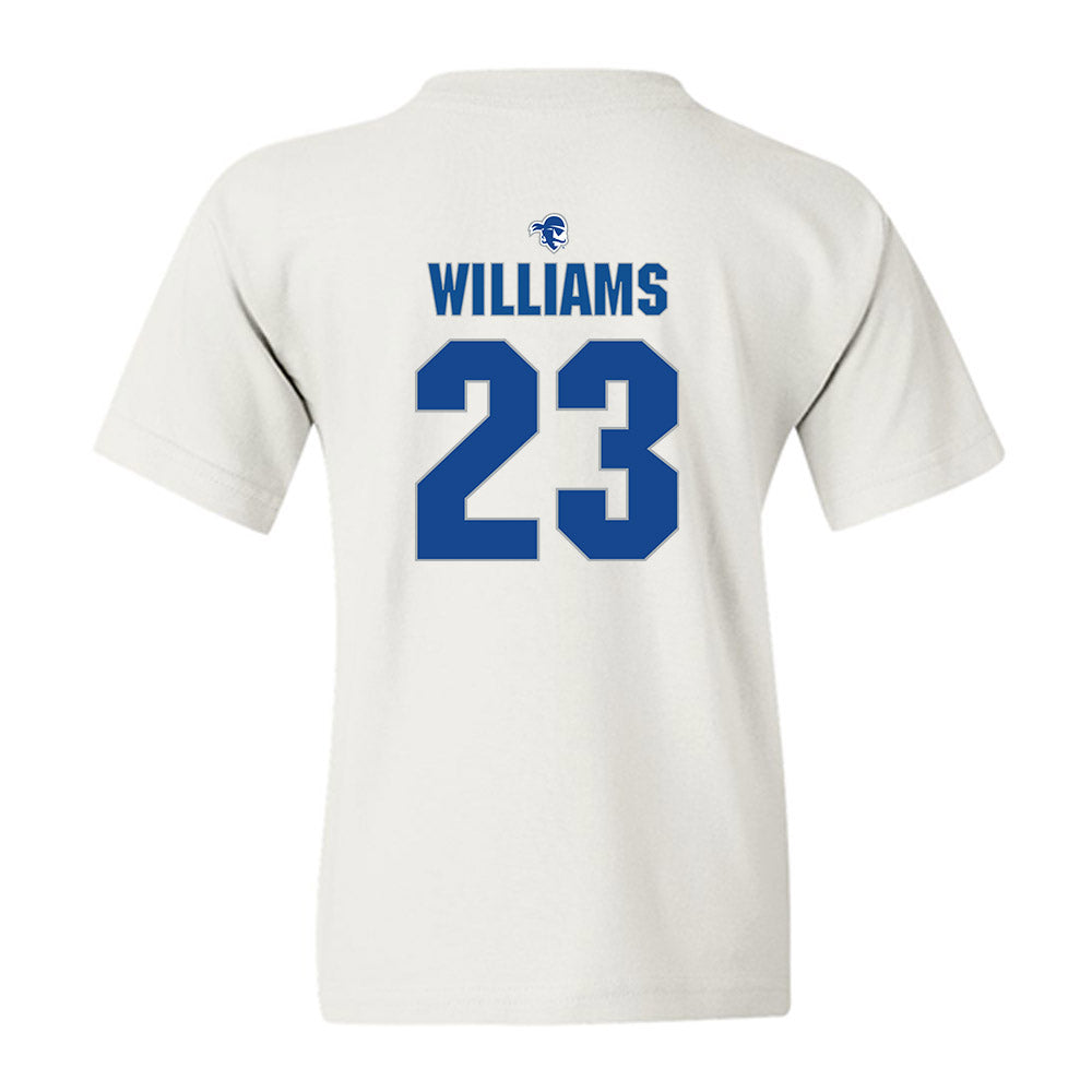 Seton Hall - NCAA Men's Basketball : Mike Williams - Fashion Shersey Youth T-Shirt-1