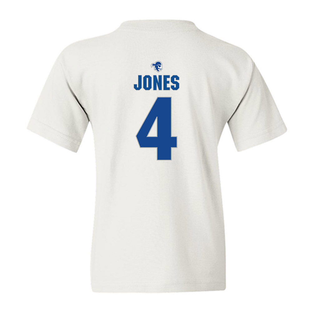 Seton Hall - NCAA Women's Basketball : Savanna Jones - Fashion Shersey Youth T-Shirt-1
