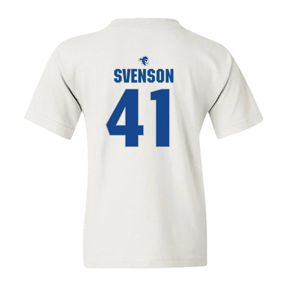 Seton Hall - NCAA Baseball : Steven Svenson - Fashion Shersey Youth T-Shirt-1