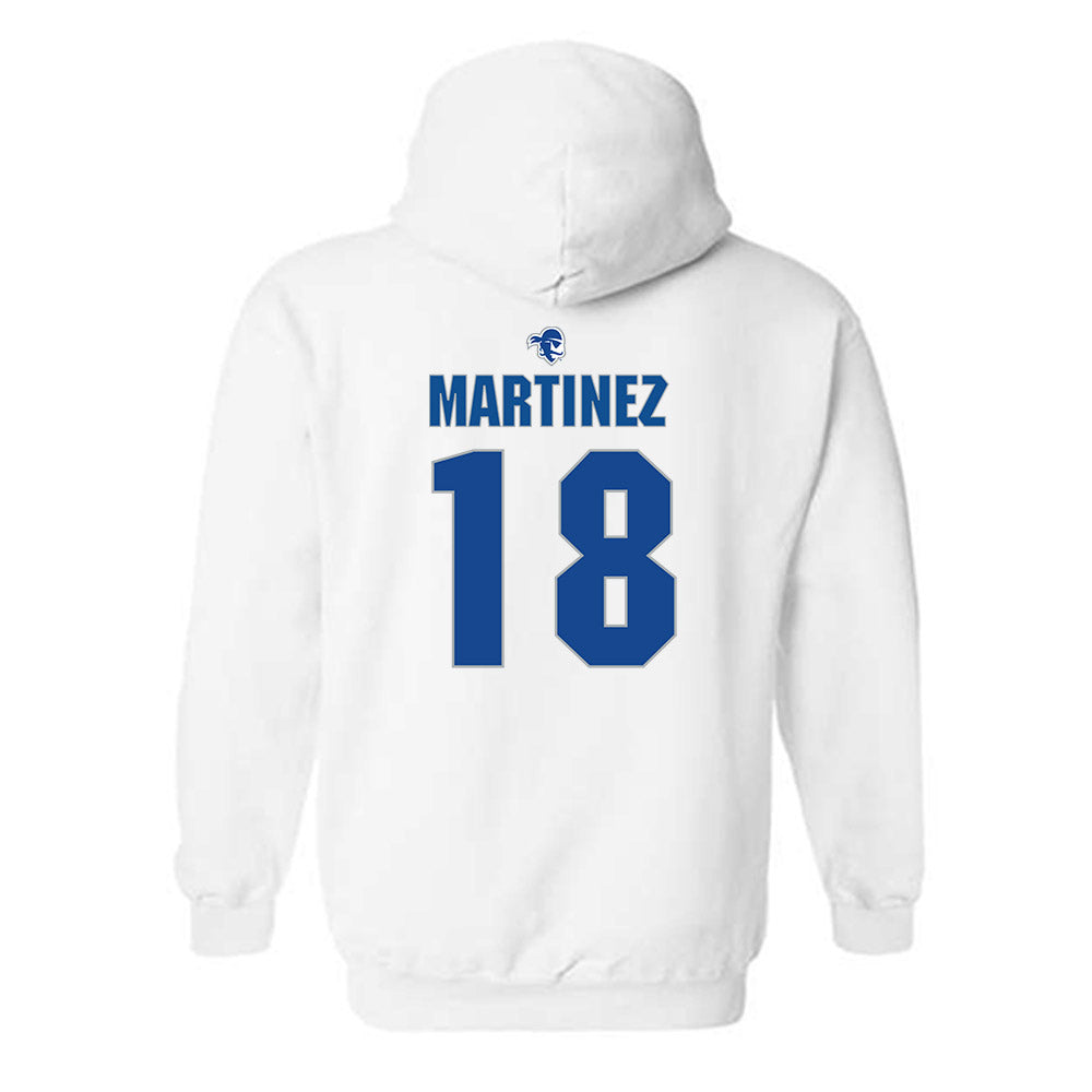 Seton Hall - NCAA Softball : Naya Martinez - Fashion Shersey Hooded Sweatshirt-1