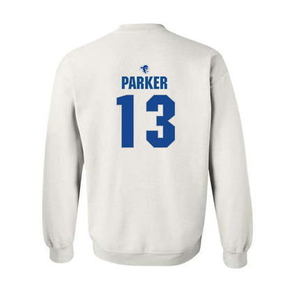 Seton Hall - NCAA Men's Basketball : Trey Parker - Fashion Shersey Crewneck Sweatshirt-1