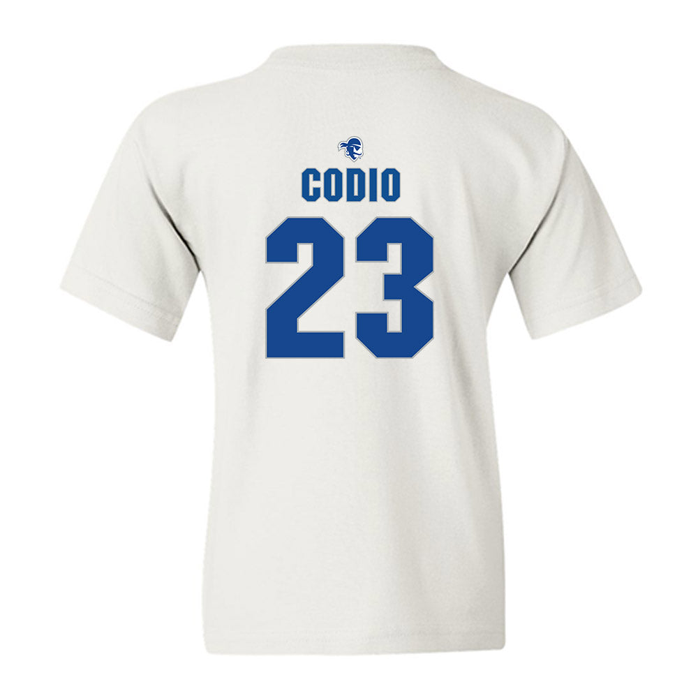Seton Hall - NCAA Women's Basketball : Jordana Codio - Fashion Shersey Youth T-Shirt-1