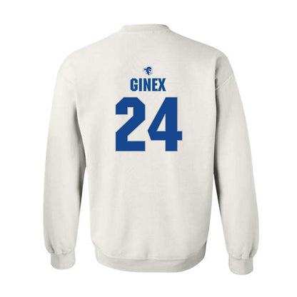 Seton Hall - NCAA Softball : Christina Ginex - Fashion Shersey Crewneck Sweatshirt-1