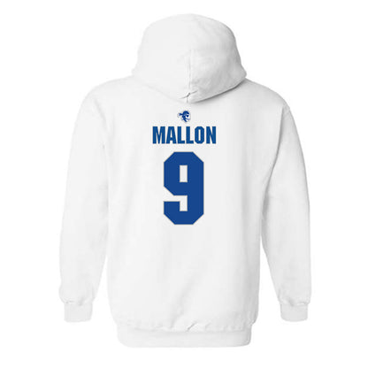 Seton Hall - NCAA Women's Soccer : Kaylin Mallon - Fashion Shersey Hooded Sweatshirt-1