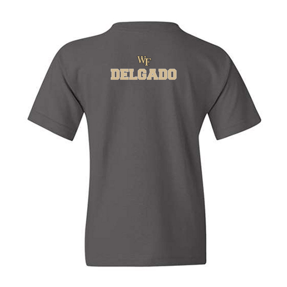 Wake Forest - NCAA Men's Tennis : Andrew Delgado - Generic Sports Shersey Youth T-Shirt-1