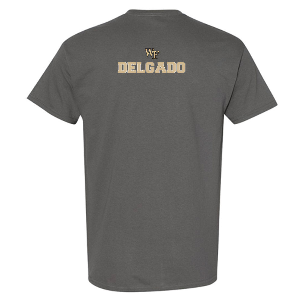 Wake Forest - NCAA Men's Tennis : Andrew Delgado - Generic Sports Shersey T-Shirt-1
