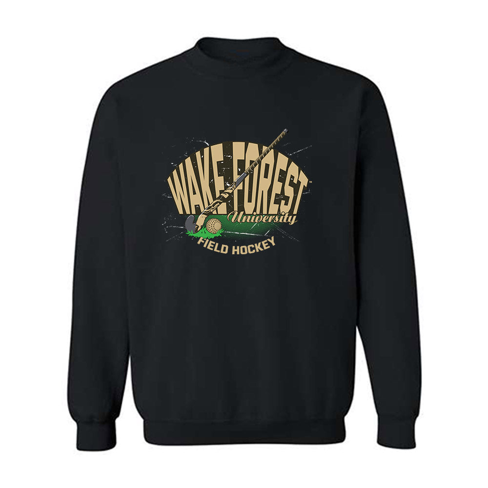 Wake Forest - NCAA Women's Field Hockey : Ava Moore - Generic Sports Shersey Crewneck Sweatshirt-0