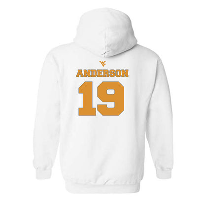 West Virginia - NCAA Football : Max Anderson - Generic Sports Shersey Hooded Sweatshirt-1