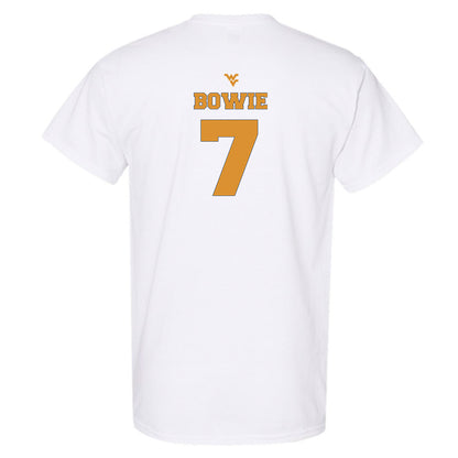 West Virginia - NCAA Football : Jarod Bowie - Generic Sports Shersey T-Shirt-1