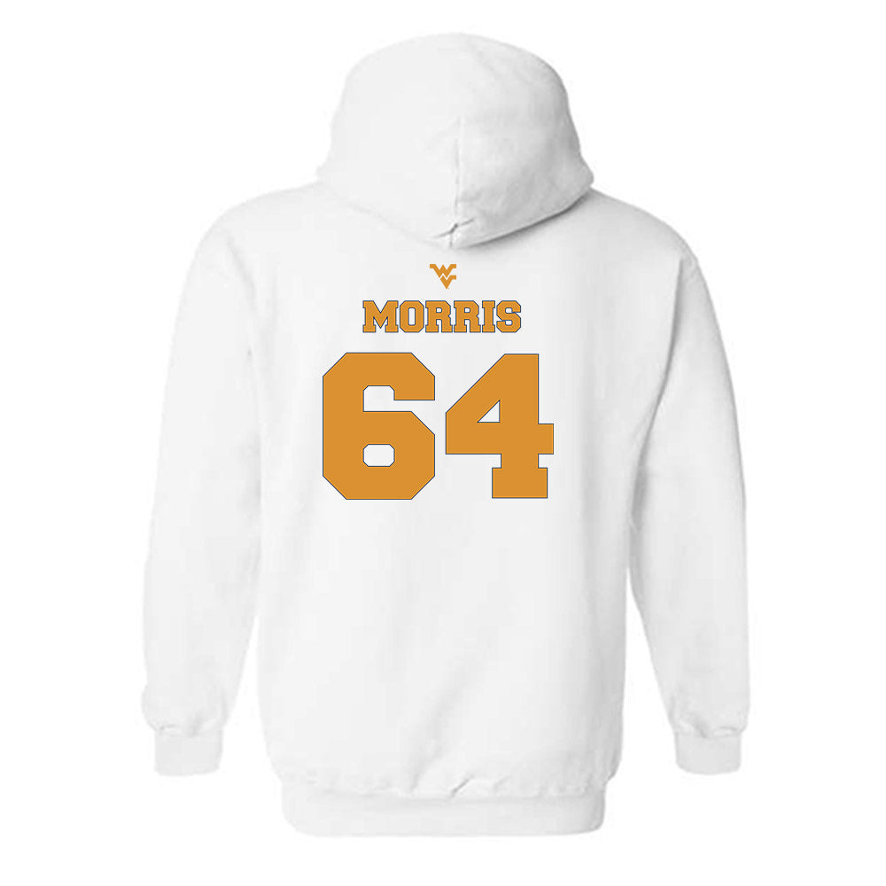 West Virginia - NCAA Football : Rhett Morris - Generic Sports Shersey Hooded Sweatshirt-1