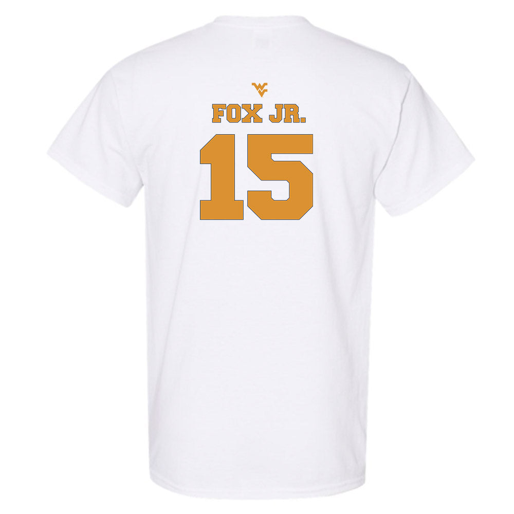 West Virginia - NCAA Football : Scotty Fox Jr. - Generic Sports Shersey T-Shirt-1