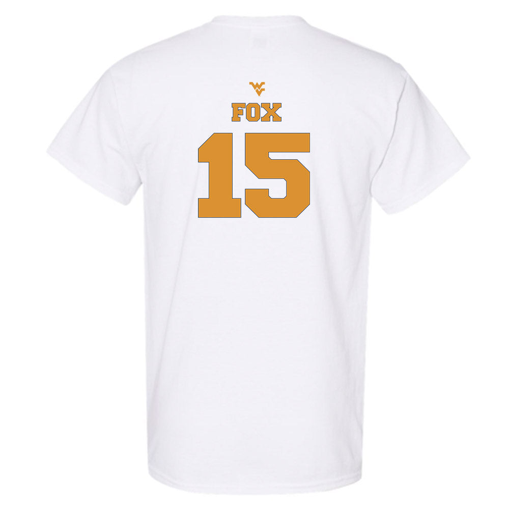 West Virginia - NCAA Football : Scotty Fox - Generic Sports Shersey T-Shirt-1