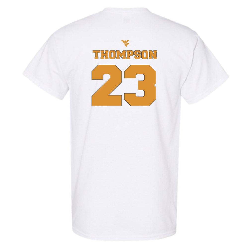 West Virginia - NCAA Football : Malachi Thompson - Generic Sports Shersey T-Shirt-1
