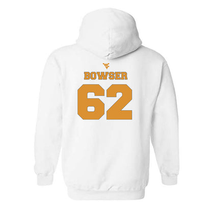 West Virginia - NCAA Football : Phillip Bowser - Generic Sports Shersey Hooded Sweatshirt-1