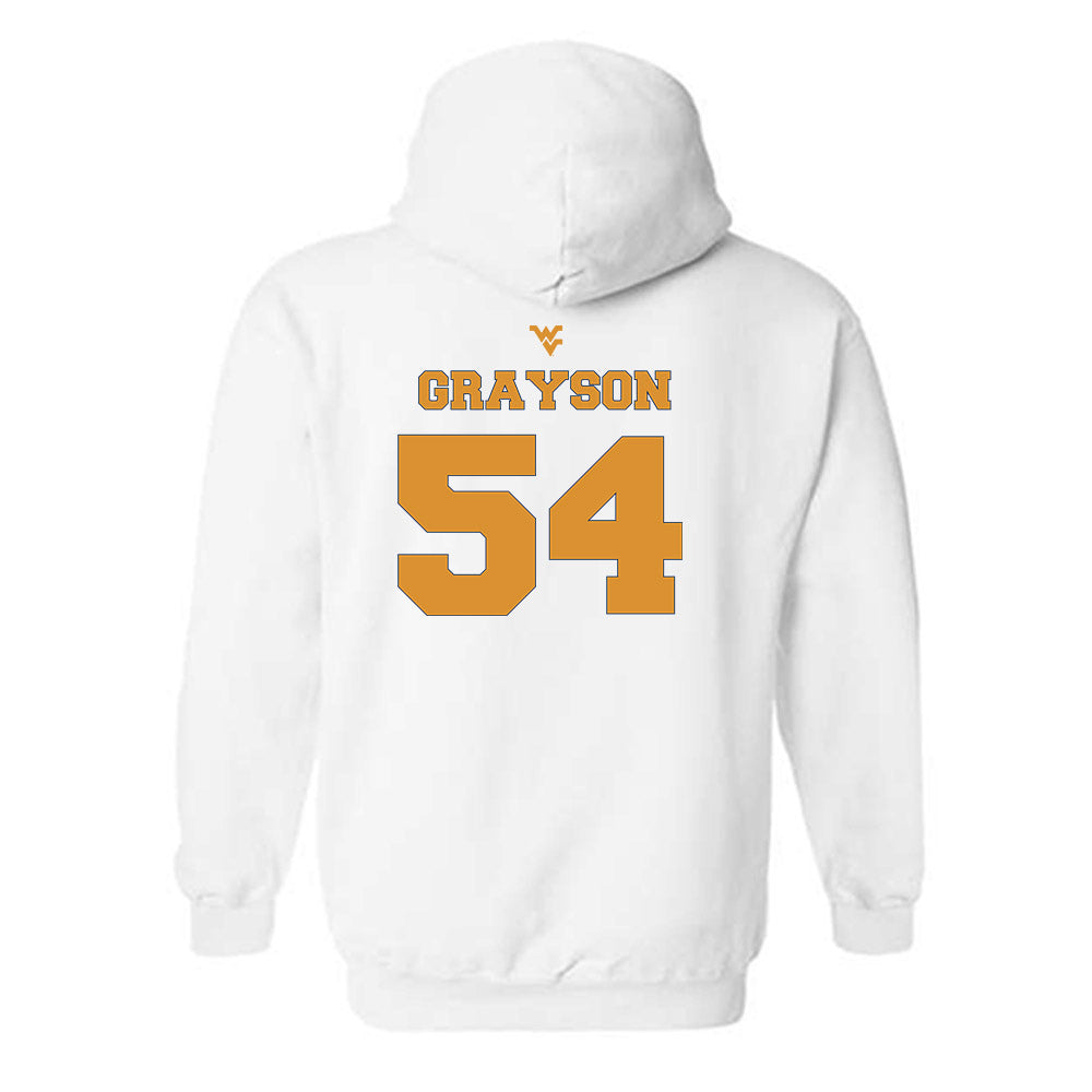 West Virginia - NCAA Football : Amare Grayson - Generic Sports Shersey Hooded Sweatshirt-1