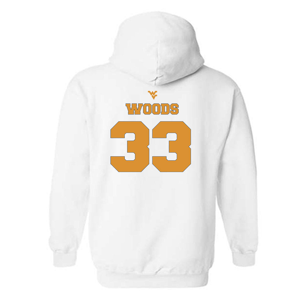 West Virginia - NCAA Football : Ashton Woods - Generic Sports Shersey Hooded Sweatshirt-1