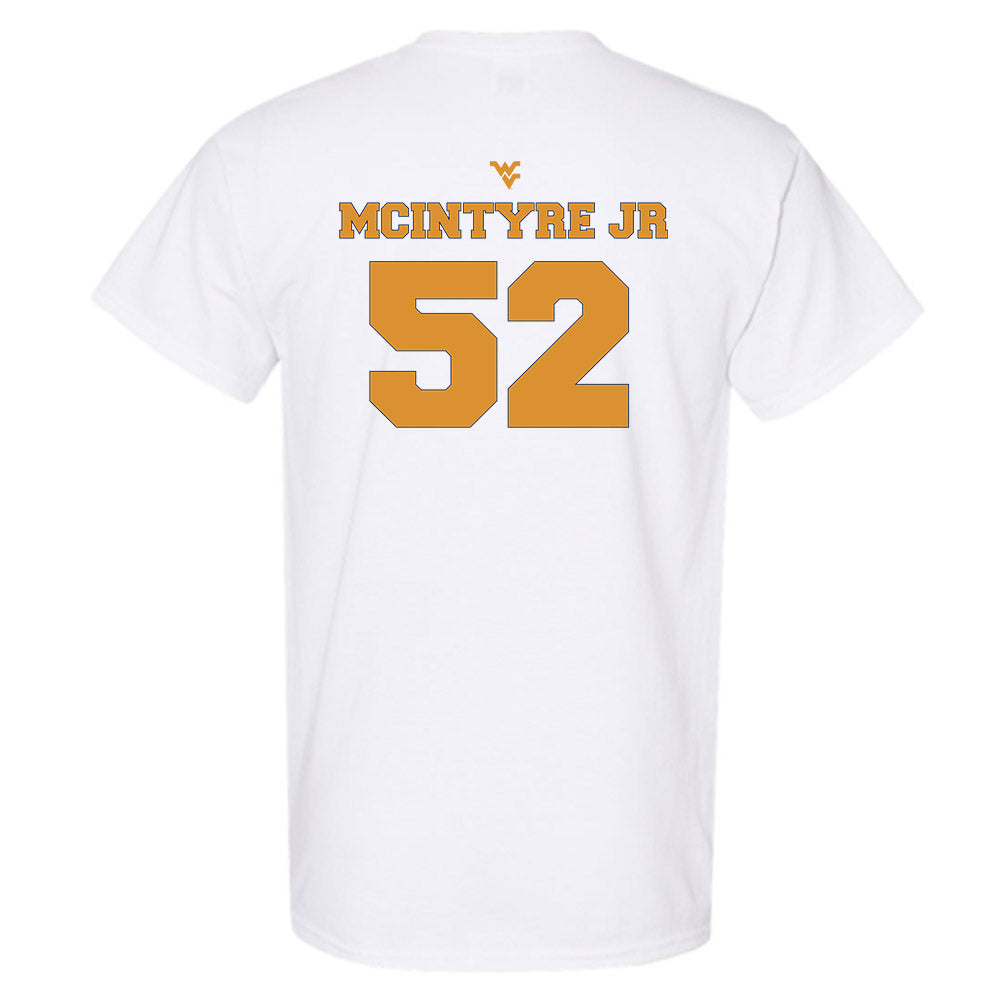 West Virginia - NCAA Football : Corey McIntyre Jr - Generic Sports Shersey T-Shirt-1