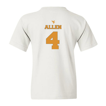 West Virginia - NCAA Football : Damun Allen - Generic Sports Shersey Youth T-Shirt-1