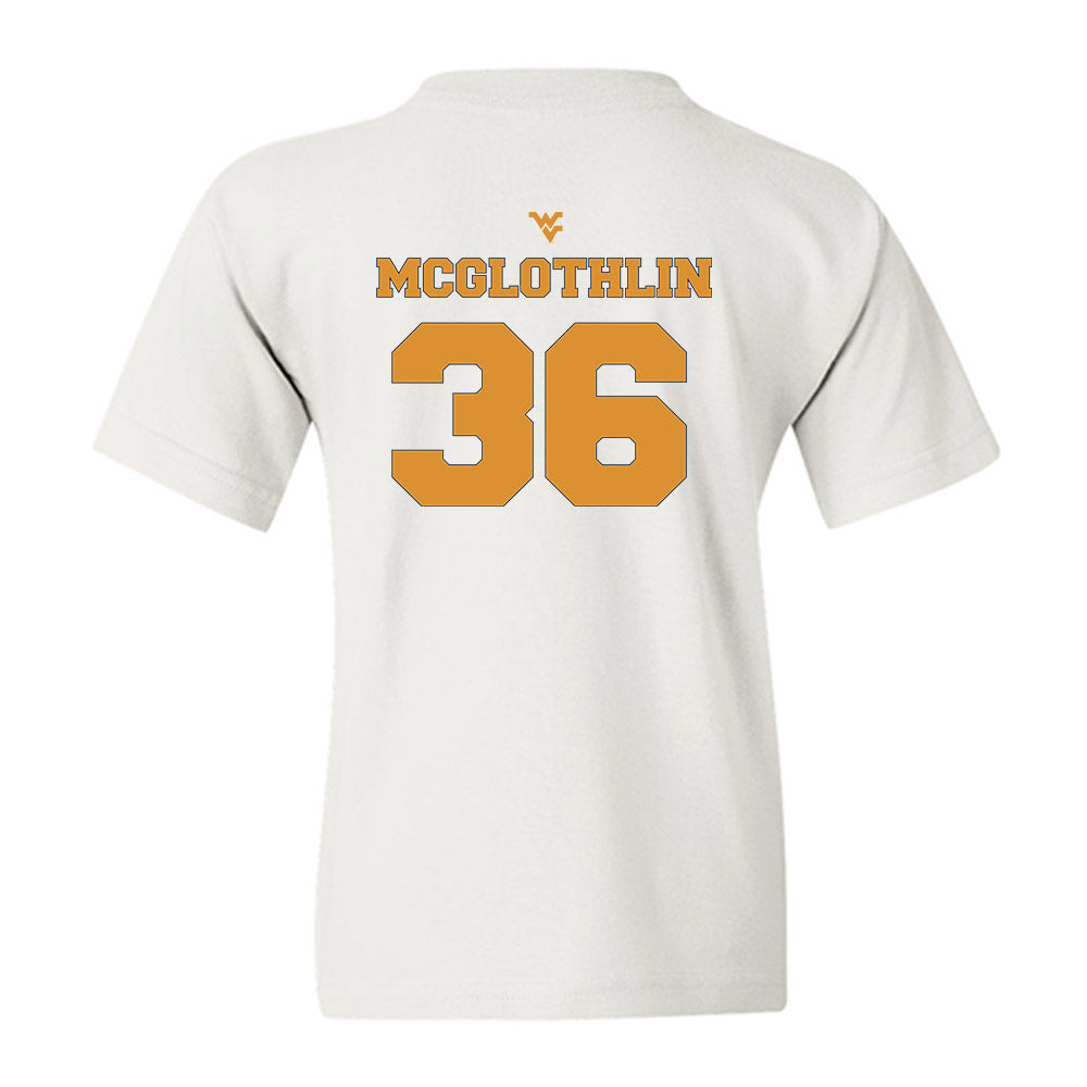 West Virginia - NCAA Football : Trey Mcglothlin - Generic Sports Shersey Youth T-Shirt-1