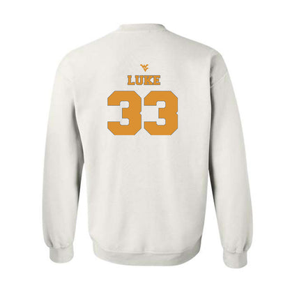 West Virginia - NCAA Football : Kayden Luke - Generic Sports Shersey Crewneck Sweatshirt-1