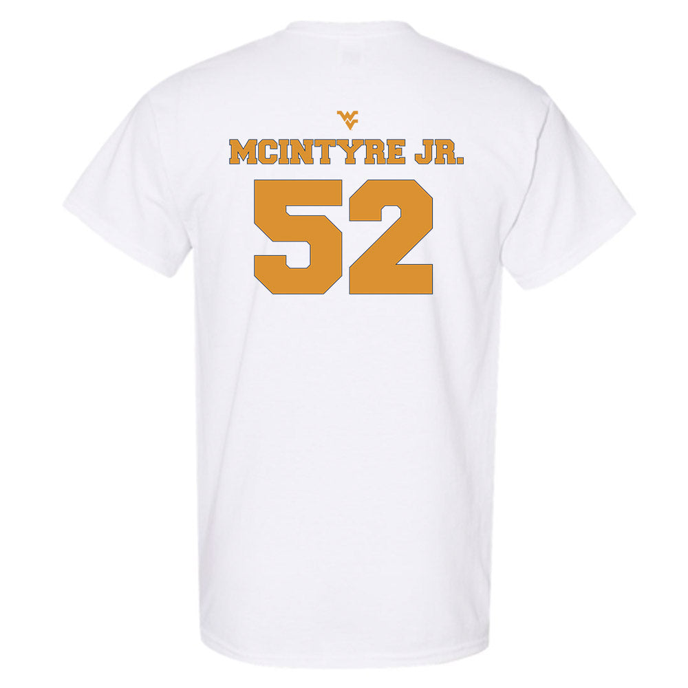 West Virginia - NCAA Football : Corey McIntyre Jr. - Generic Sports Shersey T-Shirt-1