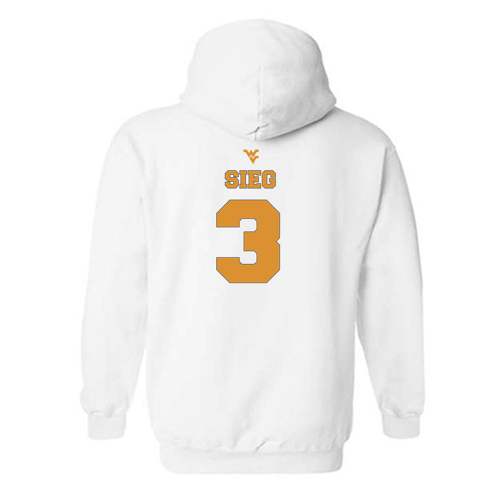 West Virginia - NCAA Football : Matt Sieg - Generic Sports Shersey Hooded Sweatshirt-1