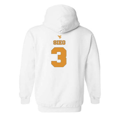 West Virginia - NCAA Football : Matt Sieg - Generic Sports Shersey Hooded Sweatshirt-1