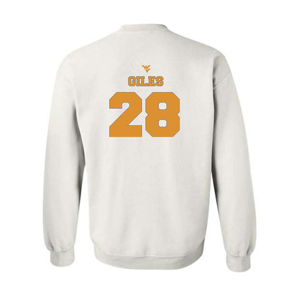 West Virginia - NCAA Football : Rickey Giles - Generic Sports Shersey Crewneck Sweatshirt-1