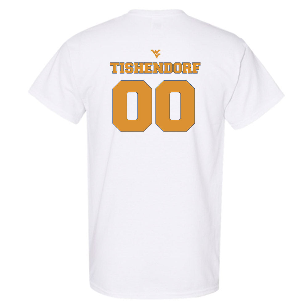West Virginia - NCAA Football : Noah Tishendorf - Generic Sports Shersey T-Shirt-1