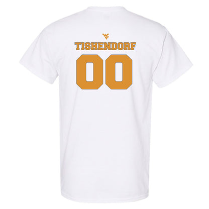 West Virginia - NCAA Football : Noah Tishendorf - Generic Sports Shersey T-Shirt-1