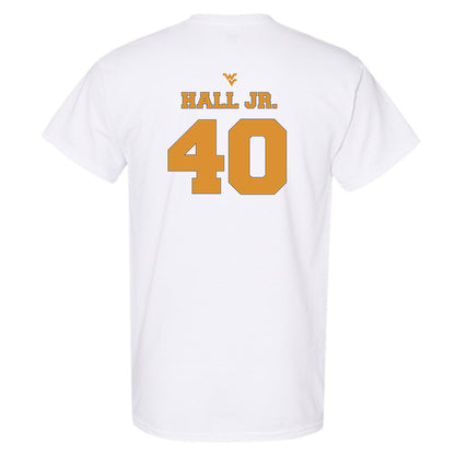 West Virginia - NCAA Football : Jason Hall Jr. - Generic Sports Shersey T-Shirt-1