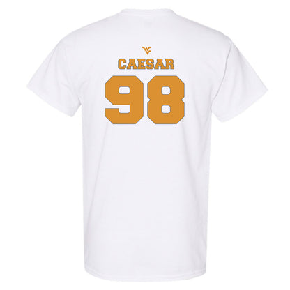 West Virginia - NCAA Football : Brandon Caesar - Generic Sports Shersey T-Shirt-1