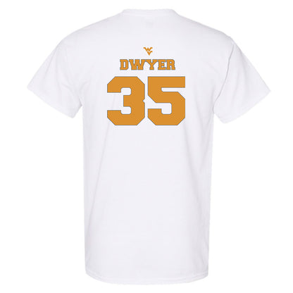 West Virginia - NCAA Football : Cameron Dwyer - Generic Sports Shersey T-Shirt-1