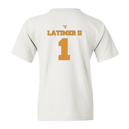 West Virginia - NCAA Football : Geimere Latimer II - Generic Sports Shersey Youth T-Shirt-1