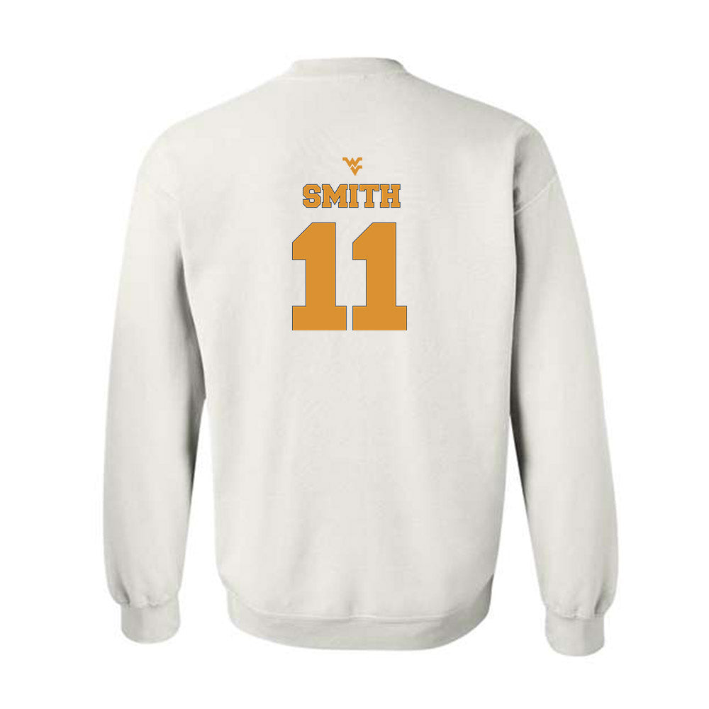 West Virginia - NCAA Football : Vincent Smith - Generic Sports Shersey Crewneck Sweatshirt-1