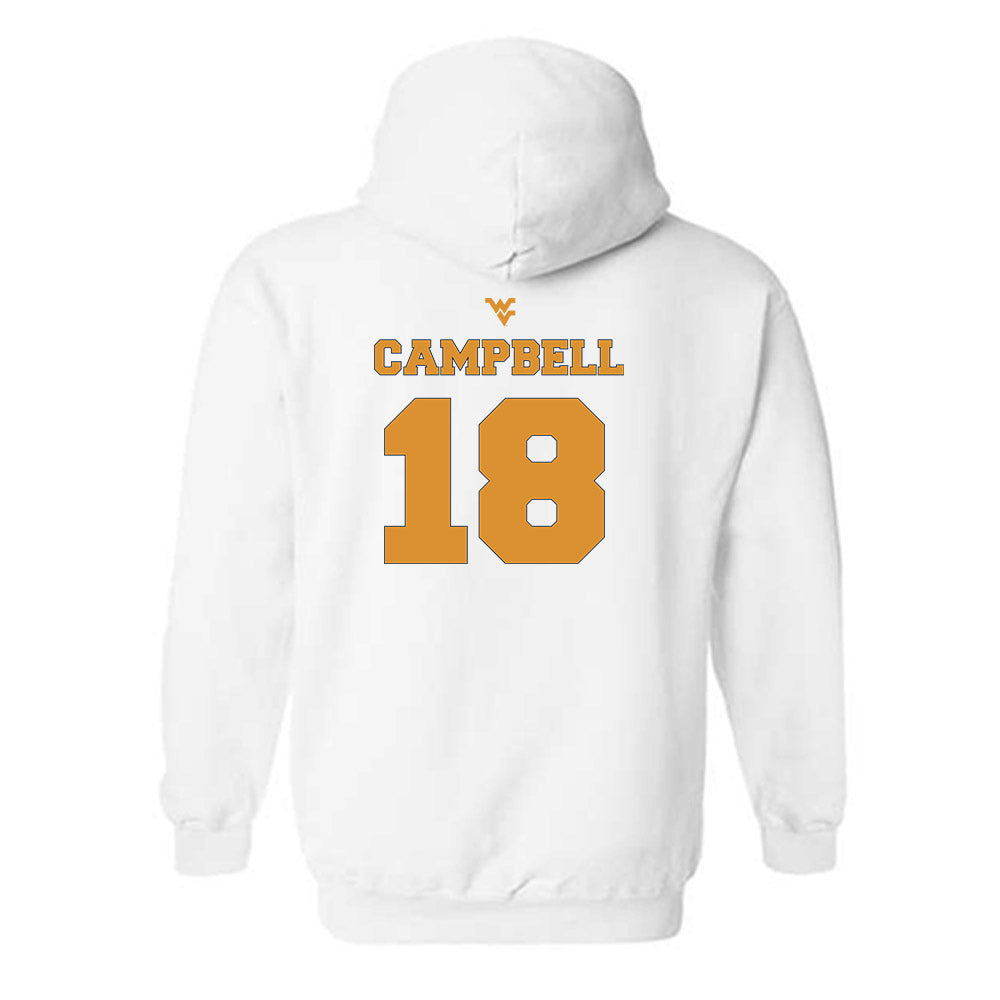 West Virginia - NCAA Football : Ezekiel Campbell - Generic Sports Shersey Hooded Sweatshirt-1