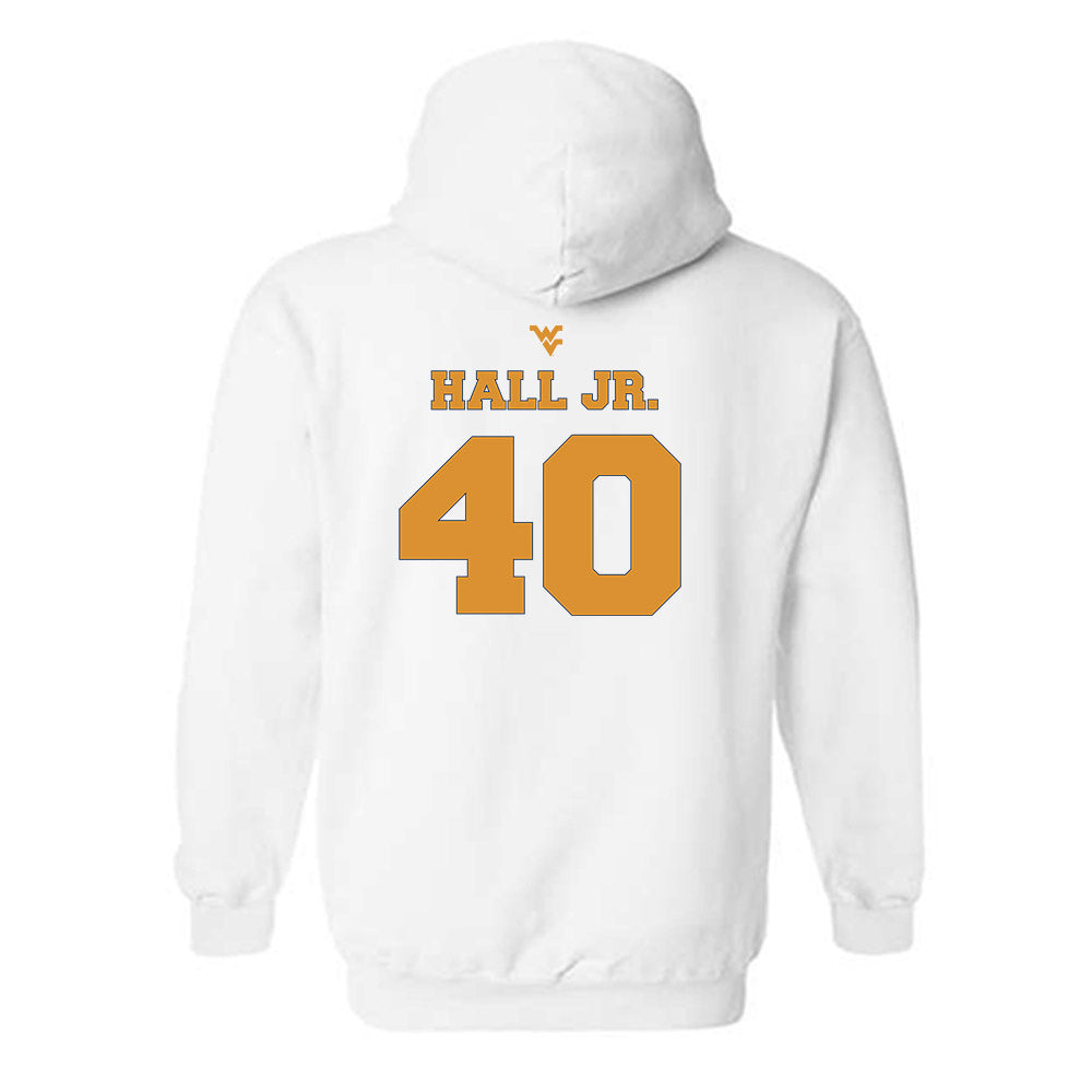 West Virginia - NCAA Football : Jason Hall Jr. - Generic Sports Shersey Hooded Sweatshirt-1
