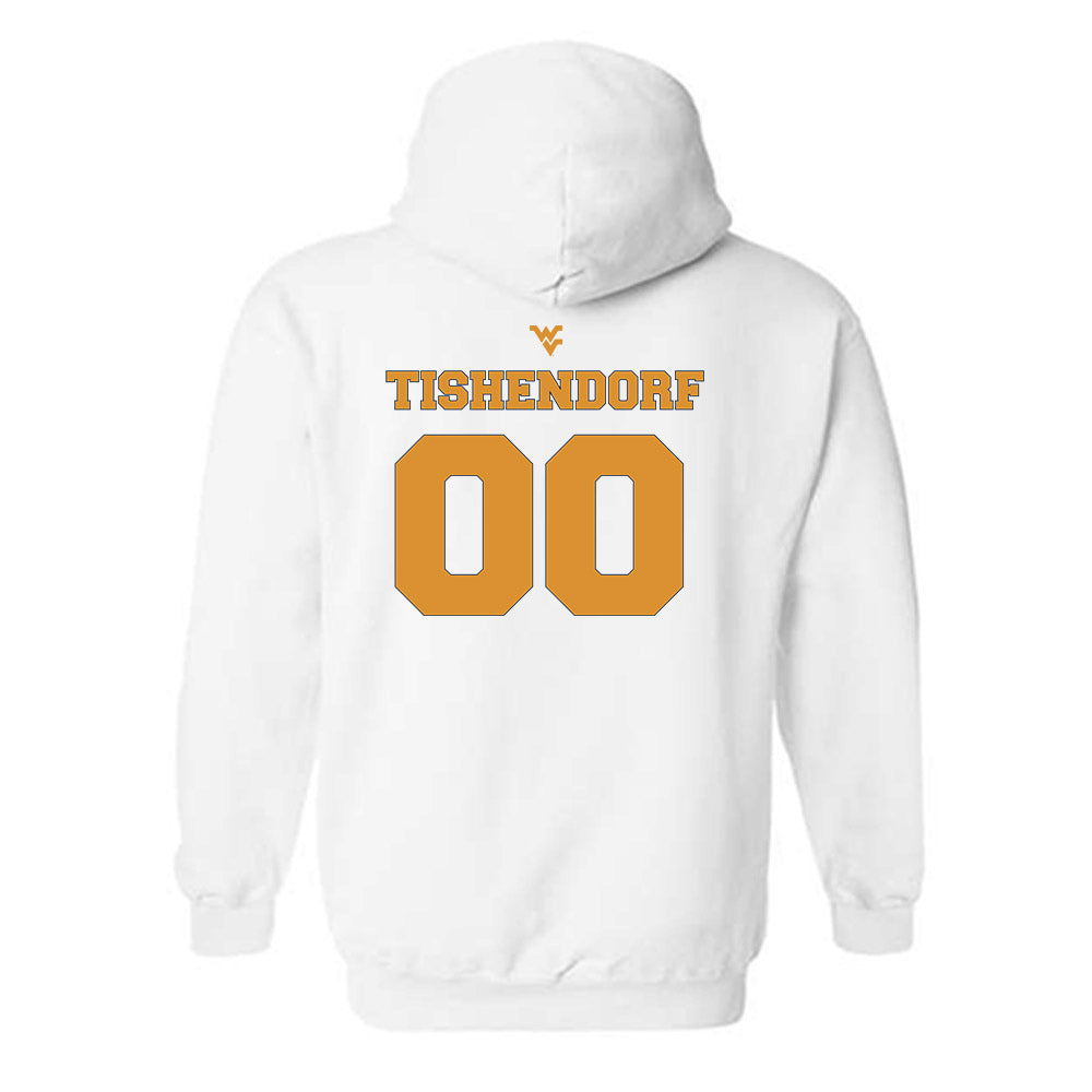 West Virginia - NCAA Football : Noah Tishendorf - Generic Sports Shersey Hooded Sweatshirt-1