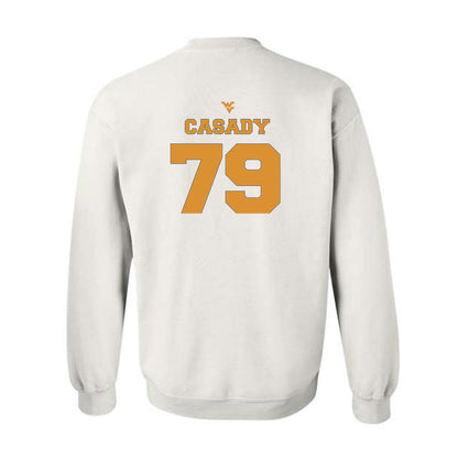 West Virginia - NCAA Football : Carsten Casady - Generic Sports Shersey Crewneck Sweatshirt-1