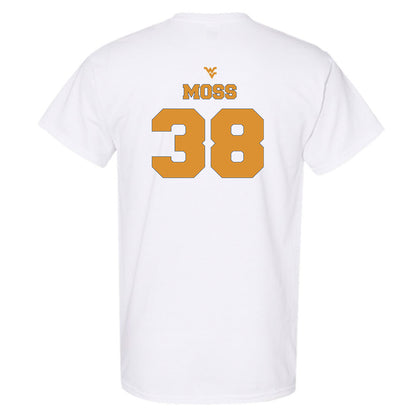 West Virginia - NCAA Football : Macguire Moss - Generic Sports Shersey T-Shirt-1