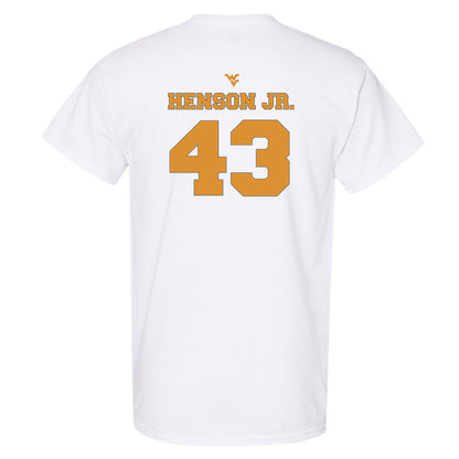West Virginia - NCAA Football : Kj Henson Jr. - Generic Sports Shersey T-Shirt-1